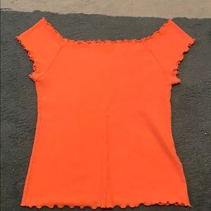 New worn once off the shoulder top